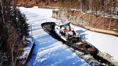 Сайменский канал между Финляндией и Выборгом открылся для грузовых судов