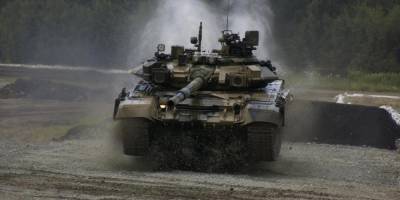 В Индии "засветилась" самая редкая версия российского танка Т-90С