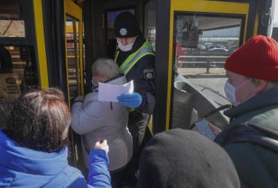 Общественный транспорт в Киеве останавливать не будут