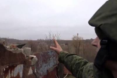 Под Донецком террористы «ДНР» обустроили огневые точки в домах местных жителей