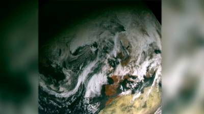 Новости на "России 24". Рогозин опубликовал первые снимки с нового арктического спутника
