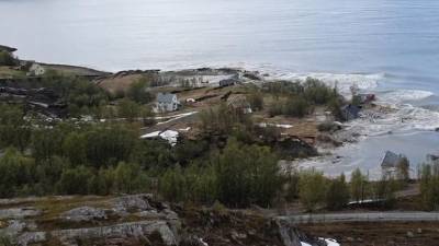 На месте оползня в Норвегии могло быть найдено тело пропавшей литовки - МИД Литвы