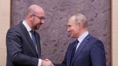 Глава Евросовета - Путину: отношения ЕС-Россия находятся на спаде