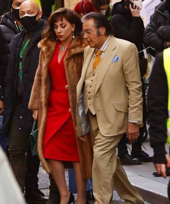Мафия в деле: Леди Гага и Аль Пачино в Риме