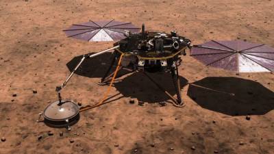 Зонд InSight измерил размеры ядра Марса