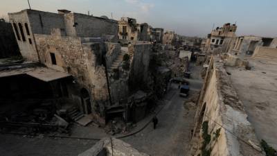 Террористы обстреляли реактивными снарядами районы в Алеппо
