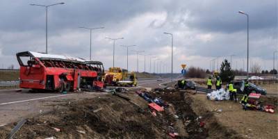 ДТП автобусов с украинцами: в Польше прокомментировали повторную аварию на том же участке