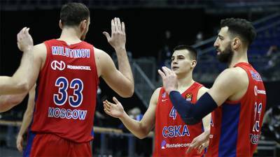Баскетболисты ЦСКА одержали третью победу кряду в Единой лиге