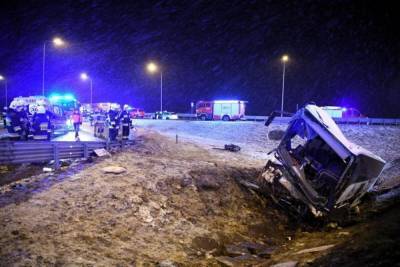 В Польше прокомментировали 2 аварии с украинскими автобусами на том же участке дороги