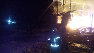 Один человек сгорел в реабилитационном центре под Красноярском