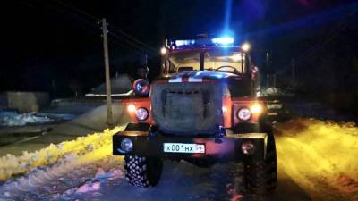 Один человек погиб при пожаре в Красноярском крае