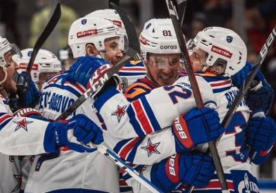 СКА победил московское «Динамо» в третьем матче второго раунда плей-офф КХЛ