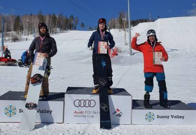 Сахалинцы завоевали медали чемпионата России по парасноуборду