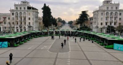 На улицах шести городов Грузии появятся новые автобусы