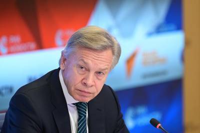 Сенатор Пушков объяснил нагнетание истерии Запада из-за Калининграда
