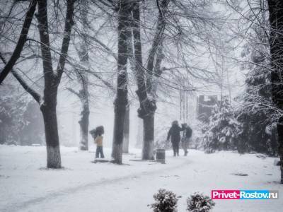 Предупреждение объявили в Ростовской области из-за заморозков и снегопада