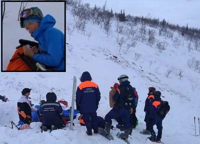 Выжившая под лавиной в Хибинах девочка скончалась до прибытия вертолета