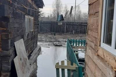 Дома в дачном кооперативе Кучугур в Чите затопило грунтовыми водами