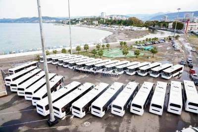 В Сочи планируют обновить модули системы ГЛОНАСС на 100 автобусах