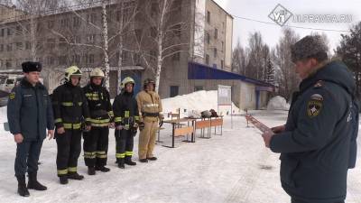 В Ульяновске выбрали лучшую команду спасателей