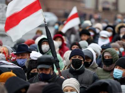 В Беларуси заявили об участии в "беспорядках" анархистов из Украины