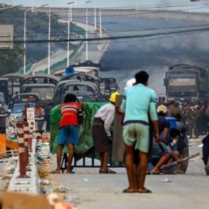 Военные Мьянмы заявили о гибели 164 протестующих
