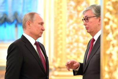 Путин и Токаев обсудили использование российской вакцины «Спутник V»