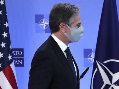Блинкен во время визита в штаб-квартиру НАТО: "Северный поток – 2" может подорвать интересы Украины