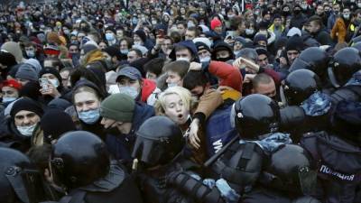 В России собирают полумиллионный митинг за Навального