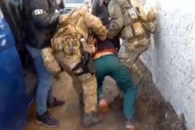 Под Харьковом задержан вооруженный террорист «ЛНР». Видео