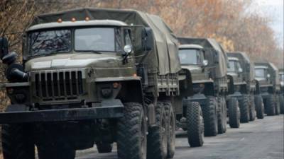 Россия продолжает свозить на оккупированный Донбасс оружие, – разведка