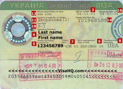 Иностранцам будут выдавать украинские визы в обмен на отпечатки пальцев