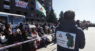 Лидеры ингушского протеста прекратили голодовку