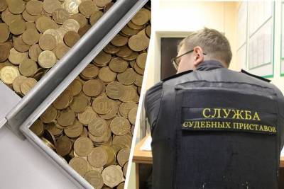Житель Архангельской области принес приставам 22 килограмма монет, отдав долг государству