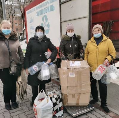 В рамках акции "Раздельный сбор" ростовчане собрали 4,5 т макулатуры и 50 кг пластиковых бутылок