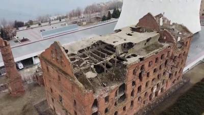 В Волгограде начал разрушаться один из памятников Великой Отечественной — паровая мельница Гергардта