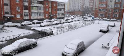 Снегопад обрушился на Ростовскую область