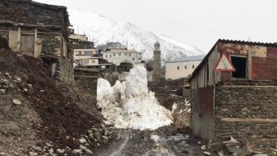 Четвертая по счету лавина сошла в дагестанском селе Цахур