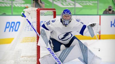 Василевский назван третьей звездой игрового дня НХЛ