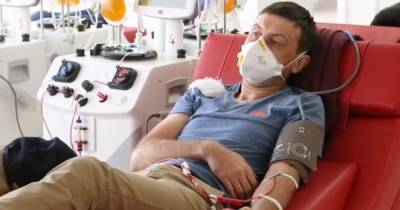 Переболевшим украинцам предлагают сдавать кровь для создания лекарства от COVID-19