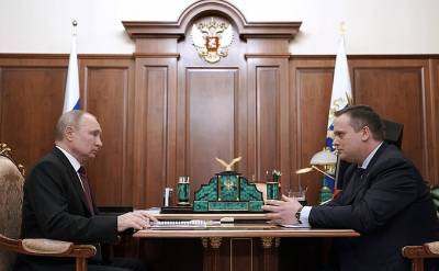 Встреча с губернатором Новгородской области Андреем Никитиным