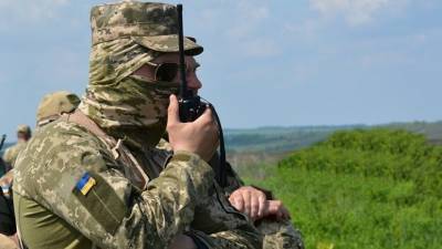 ВС Украины провели учения вблизи территории Крыма