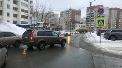 В Уфе на пешеходном переходе сбили бабушку