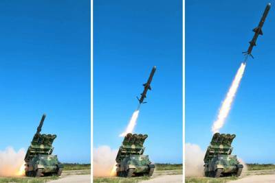 КНДР провела испытательные пуски двух крылатых ракет