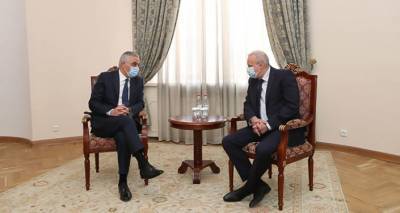 Григорян и Копыркин обсудили сотрудничество Армении и России в ЕАЭС