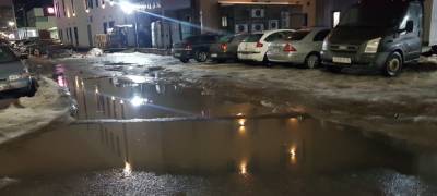 Власти Петрозаводска сообщили, куда жаловаться на затопленные улицы