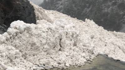 Сход снежной лавины в очередной раз произошел в Дагестане