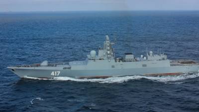 Экипаж фрегата "Адмирал Горшков" проведет новые испытания "Цирконов"