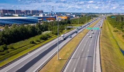 Строительство Широтной магистрали началось в Петербурге