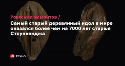Ровесник мамонтов. Самый старый деревянный идол в мире оказался более чем на 7000 лет старше Стоунхенджа